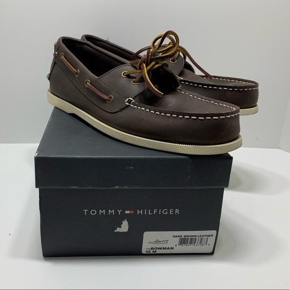 tommy hilfiger men's bowman boat shoe